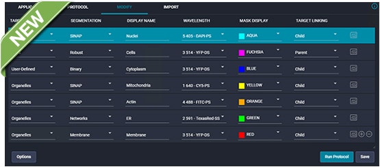 L’application Flexi-Protocol permet de créer des protocoles d’analyse personnalisés