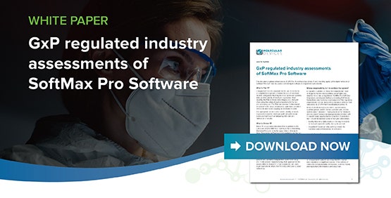 Évaluations de l’industrie réglementées GxP du logiciel SoftMax Pro Software