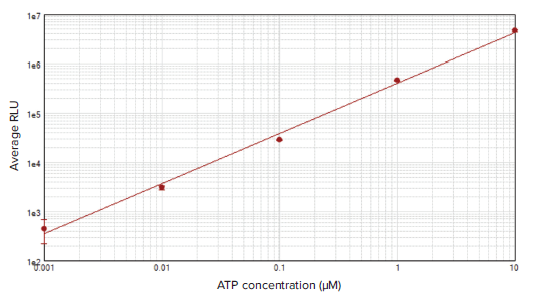 ATP standard curve